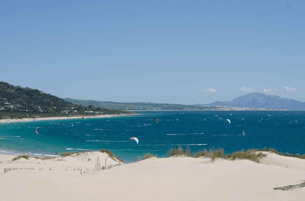 Valdevaqueros Beach Tarifa, kitesurfing and windsurfing